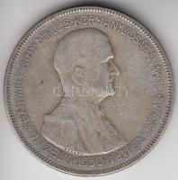 1930. 5P Ag "Horthy-jobbra" T:3