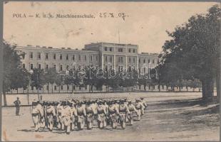 Pola K.u.K. Maschinenschule / Military school of Mechanical Engineering (cut)