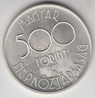 1989. 500Ft Ag "1990. Labdarúgó VB" T:BU