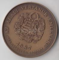 Bognár György (1944-) 1987. "MÉE Gyöngyösi Csoport - Aradi Vértanúk / Nagysándor József" B...