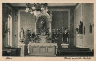 Óbecse nursing home, chapel interior