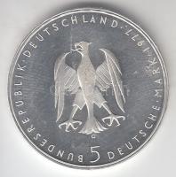 NSZK 1977G 5M Ag "Heinrich von Kleist" T:PP
GFR 1977G 5 Mark "Birth of Heinrich von K...