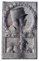 Osztrák-Magyar Monarchia 1917. "SZURMAY UZSOK - SZURMAY ALAP JAVÁRA" cink sapkajelvény (45...