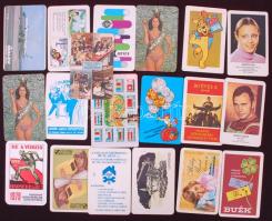 1979 19db klf témájú kártyanaptár