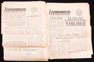 1956. Okt.-Nov. 20 db Északmagyarország újság a forradalom híreivel