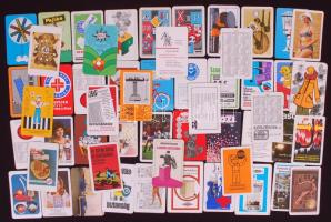 1976 93db klf témájú kártyanaptár