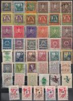 85 db régi okmánybélyeg