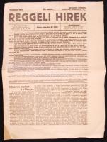 1919 Szept. 18. Reggeli hírek, érdekes hírekkel