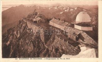 Pyrenees, Bagneres-de-Bigorre, The observatory of Pic du Midi