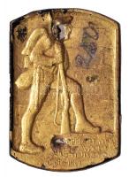 Osztrák-Magyar Monarchia 1914-1916. "NYITRAI 14. HONVÉD GY.EZRED 1914-1916" tombak sapkaje...