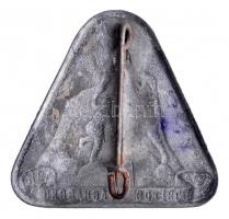 Osztrák-Magyar Monarchia 1914-16. "DOBERDÓ VILÁGHÁBORÚ 1914-1916" cink sapkajelvény (33x35...