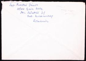 1977 Pusztai János erdélyi magyar prózaíró saját kézzel írt levele