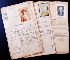 1930-as évek Rendőrségi jegyzőkönyvek Újpestről, kb 30 db