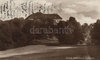 Jirkov, Görkau; Rothenhaus castle