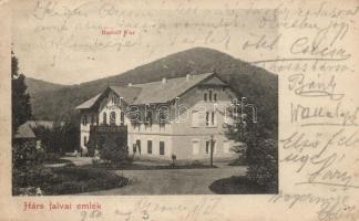 Hársfalva Rudolf castle (EK)