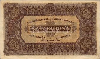 1923. 100K "Magy.Pénz.Ny." T:II+