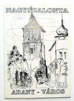 Tolnay Tibor (1932-2009): Nagyszalonta Arany-város, 23 ofszetnyomatot tartalmazó mappa