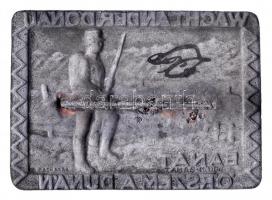 Osztrák-Magyar Monarchia ~1914-15. "WACHT AN DER DONAU - BÁNÁT ŐRSZEM A DUNÁN" cink sapkaj...