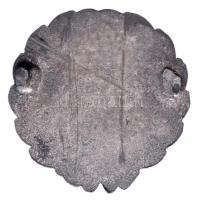 Osztrák-Magyar Monarchia 1914-18. Azonosítatlan repülős csapat cink sapkajelvény (32x31mm) tű nélkül...