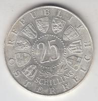 Ausztria 1958. 25Sch Ag "Carl Auer von Welsbach" T:2
Austria 1958. 25 Schilling Ag "C...