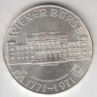 Ausztria 1971. 25Sch Ag "200 éves a Bécsi Tőzsde" T:1- Austria 1971. 25 Schilling Ag "200th anniversary of the Vienna Exchange" C:AU