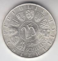 Ausztria 1962. 25Sch Ag "Anton Bruckner" T:2
Austria 1962. 25 Schilling Ag "Anton Bru...