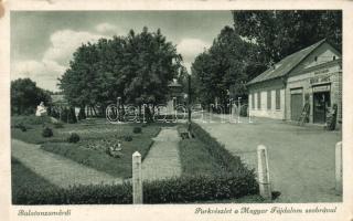 Balatonzamárdi a magyar fájdalom szobra, Bányai János dohányárudája