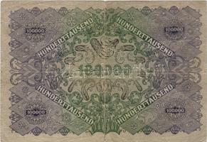 Ausztria 1922. 100.000K T:III/IV