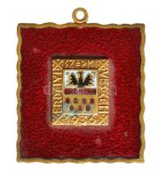 Erdély 1936. "Erdélyi Szépmíves Céh" tűzzománc medál T:2-