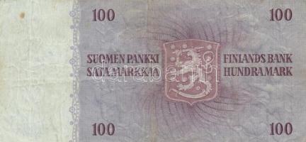 Finnország 1963. 100M T:III
Finland 1963. 100 Markkaa C:F