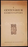 1948 A centenárium eseménynaptára 1848-1948. Történelmi Emlékbizottság, 24p.