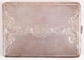 Ezüst (Ag) cigarettatárca / Silver cigarette box 98g