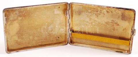 Ezüst (Ag) cigarettatárca / Silver cigarette box 98g