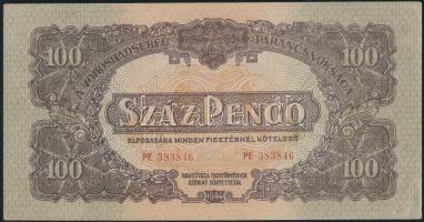 1944. 100P "A Vöröshadsereg Parancsnoksága" T:I-