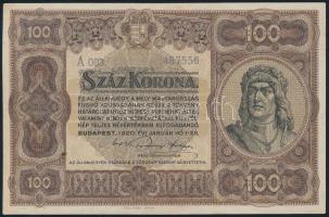 1920. 100K "Orell Füssli Zürich" T:II