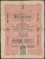 1848. 2Ft "Kossuth bankó" T:III,III-