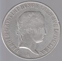 1844B 20Kr Ag "V. Ferdinánd" T:2-,3