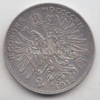 Ausztria 1912. 2K Ag T:2,2-
Austria 1912. 2 Corona Ag C:XF,VF