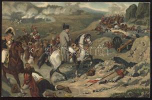 Battle of Somosierra, Napoleon s: Hippolyte Bellange litho