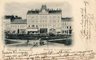 Budapest István Platz mit Markthalle (EB)