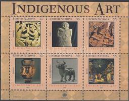 Bennszülött művészet blokk, Indigenous art block