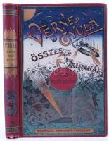 Verne Gyula: A Bégum ötszáz milliója. Bp. é.n. Franklin, negyedik, képes kiadás. Festett egészvászon kötésben