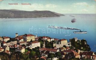 Herceg Novi with steam ships (fa)