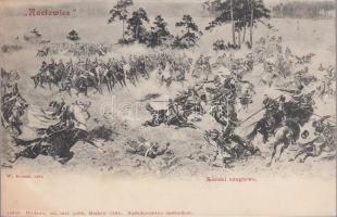 The battle of Raclawice s: W. Kossak, Raclawicei csata s: W. Kossak