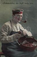 Soldier life, propaganda