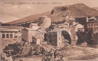 Mostar Roman bridge, Serbian church