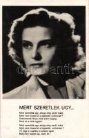 Karády Katalin, Miért szeretlek úgy... / Why i love you so much...