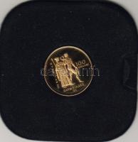 Kanada 1976. 100$ "Montreali Olimpia" arany 16,9655g T:PP eredeti díszdobozban