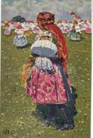 Czech folklore, Uherske Hradiste s: Joza Uprka