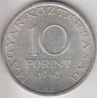 1948. 10Ft Ag "Széchenyi" T:2-